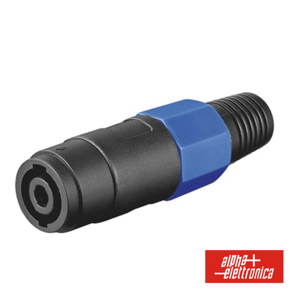 Ficha Speakon 8 Pinos Tipo Neutrik-Macho (61-0402)