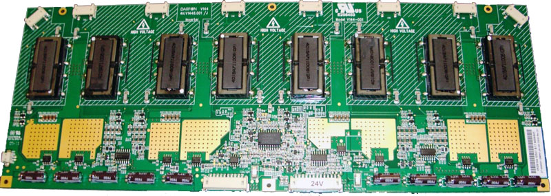 INVERTER LCD 8 LAMPADAS DARFON V1444H.1448.001 - VK8914410206 REV 2H1 = HRI16L30002 = V144-001