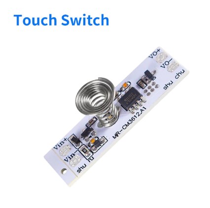 Interruptor de Toque para fitas Led 12-24V - 2A