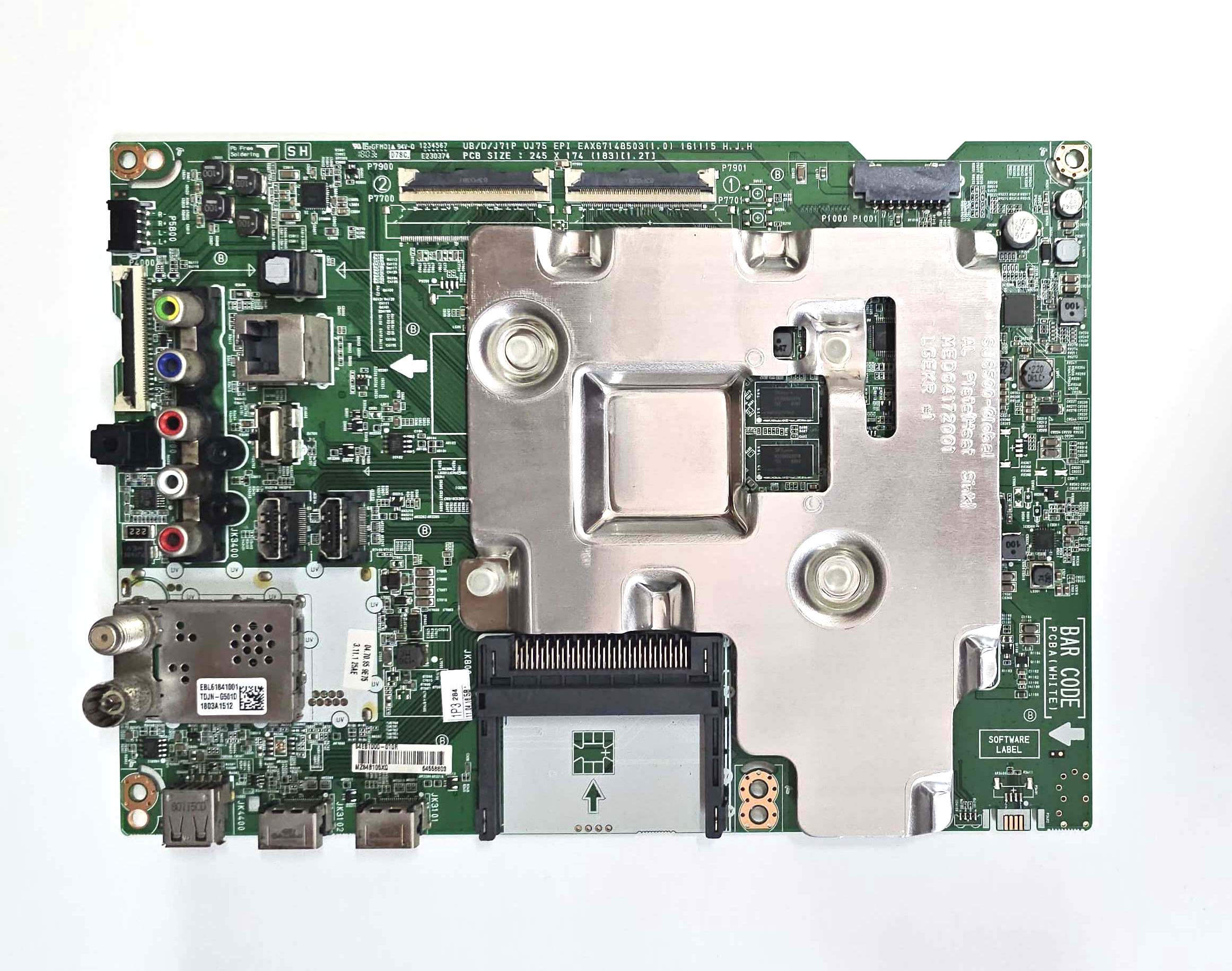 Main Board LG EBU64087916 49SK4900PLA.BEUWJP - EAX67148503 -  Painel LC490EGG (FK) (M1) - Usada