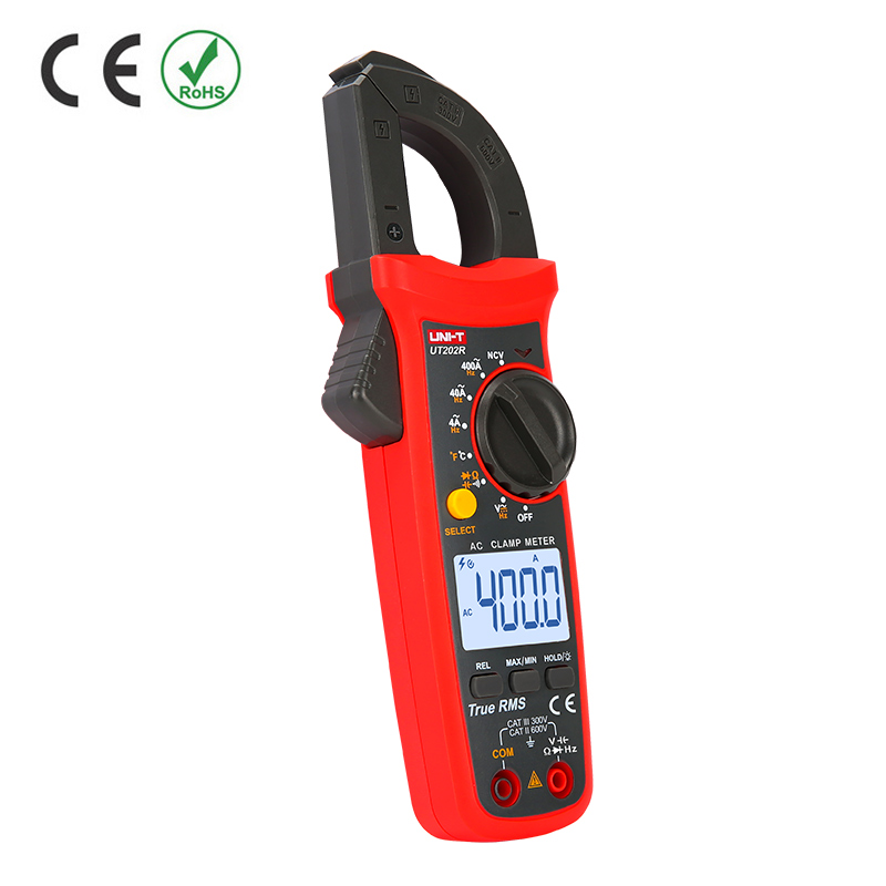 Pinça amperimetrica digital UNI-T - UT202R