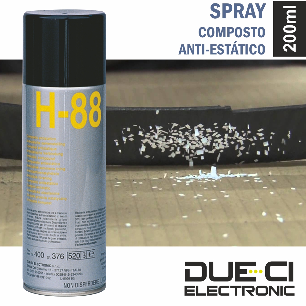 Spray DUE-CI Composto Anti-Estático 200 ml