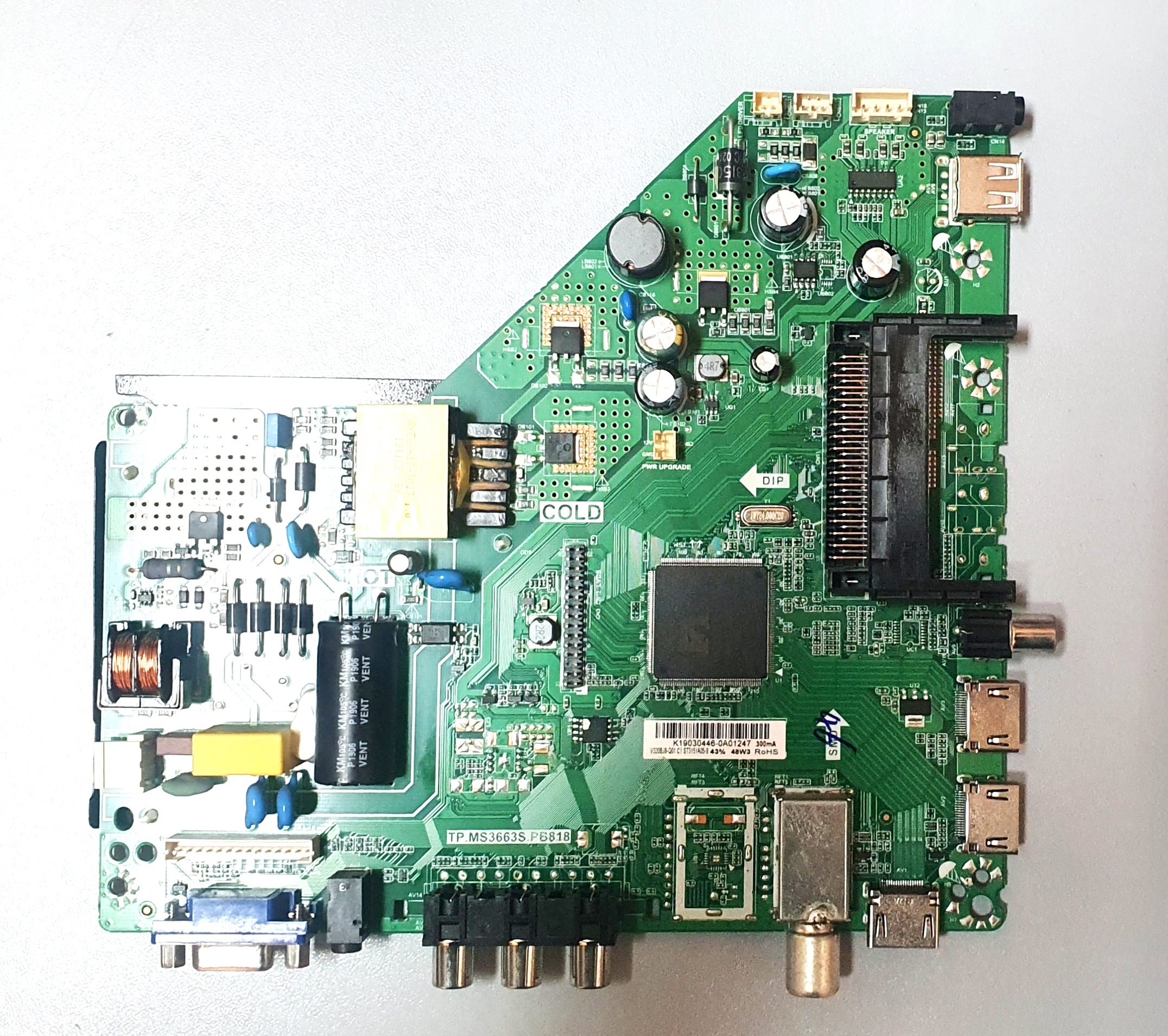 Main board TP.MS3663S.PB818   D32-M30 Silver - Usada