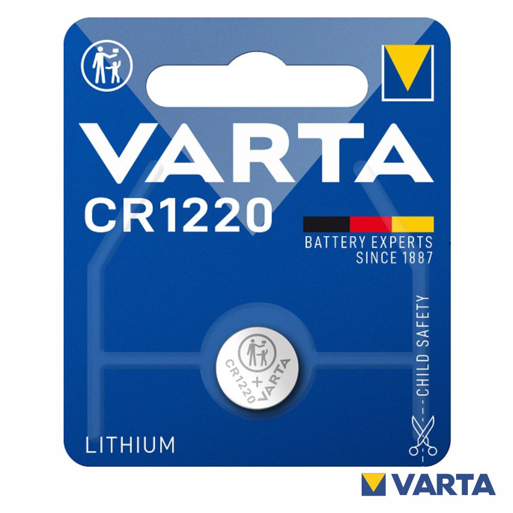 PILHA LITIO CR1220 Varta
