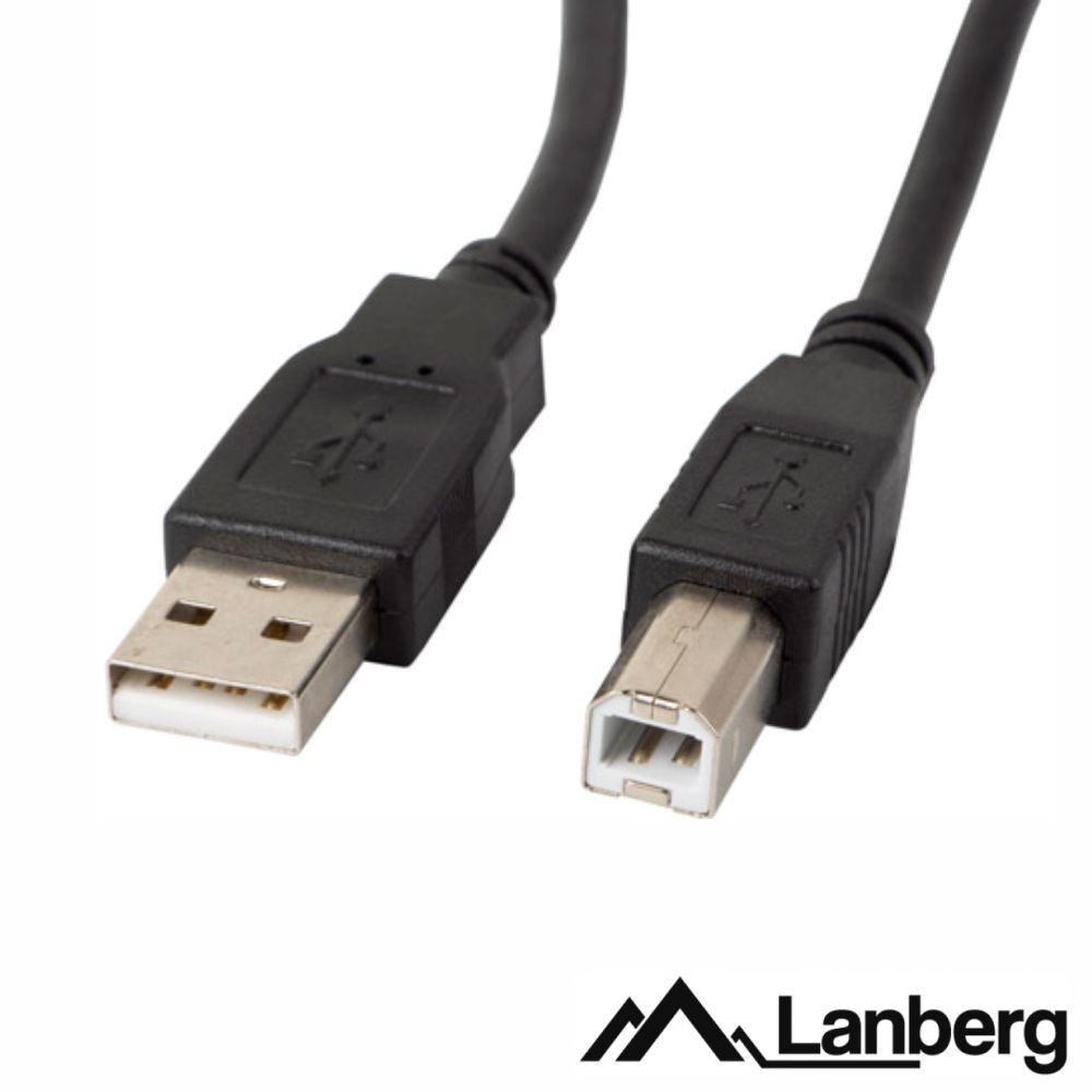 Cabo USB-A 2.0 Macho / USB-B Macho 3mt