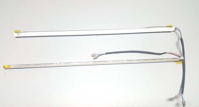 Grupo R+L lampadas ccfl frio 2x 2.0x385mm c/ frame 392x9mm