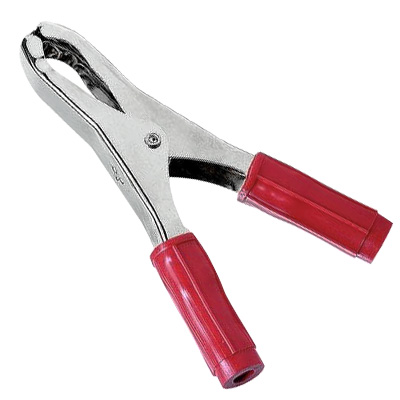Pinça p/ Bateria 50A Vermelha