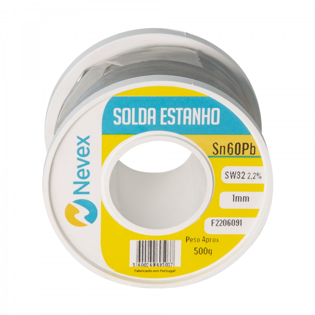 Solda Fina 1mm 60 - 40-Rolo 250 Grs.