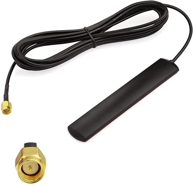Antena Adesiva  4G WIFI/Bluetooth, SMA Femea Pino Central