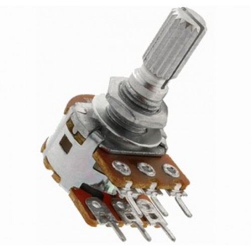 Potenciometro Rotativo Duplo  5K 16mm