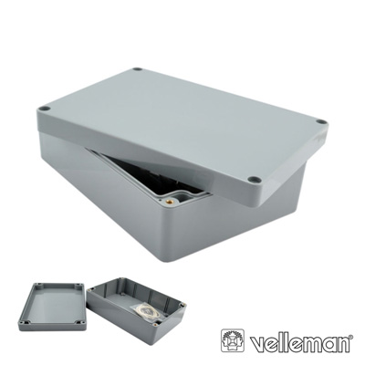 Caixa Montagem ABS Cinza 52x52x35mm Estanque