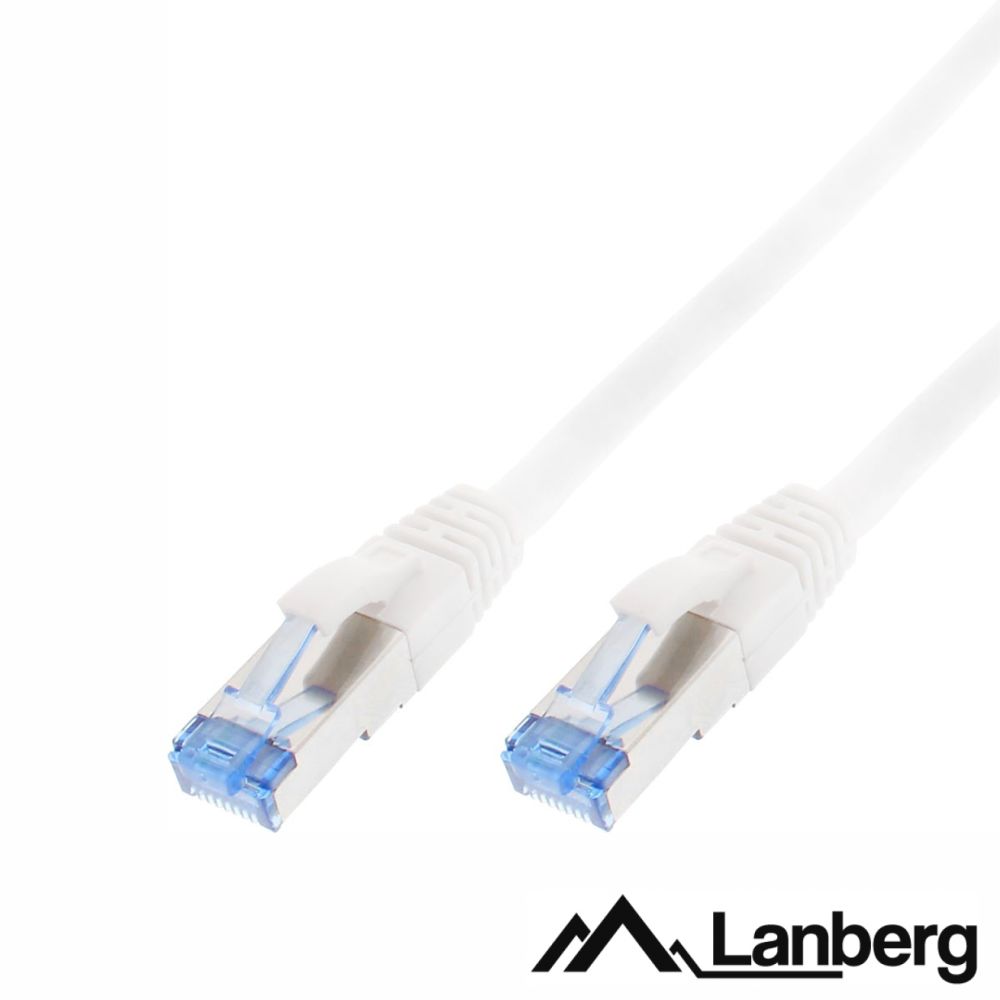 Cabo Rede S/FTP CAT6A 2m Branco LANBERG