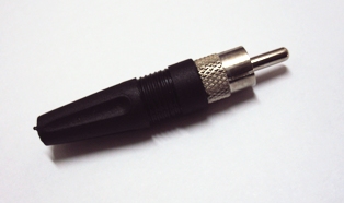 FICHA RCA Macho  P/ CRAVAR PRETA bandridge ps1140m