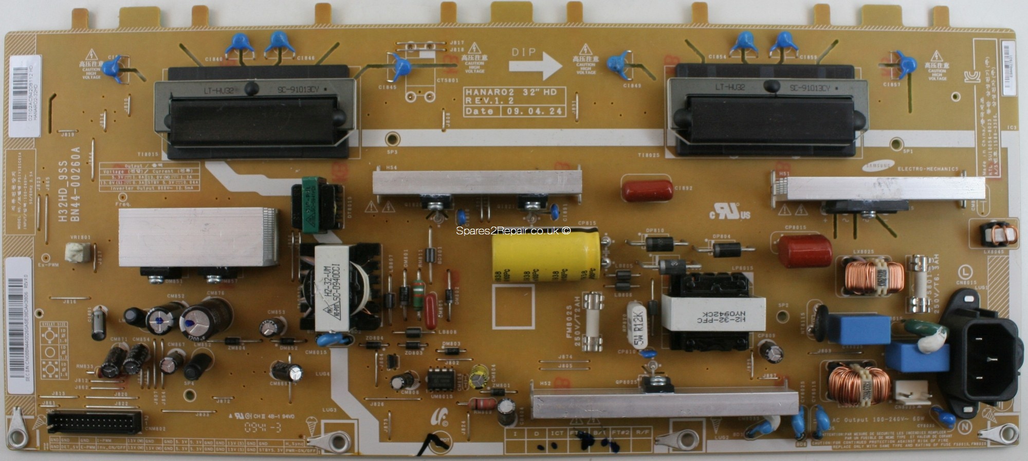 Fonte LCD SAMSUNG LE32B450C  BN44-000260A  usada