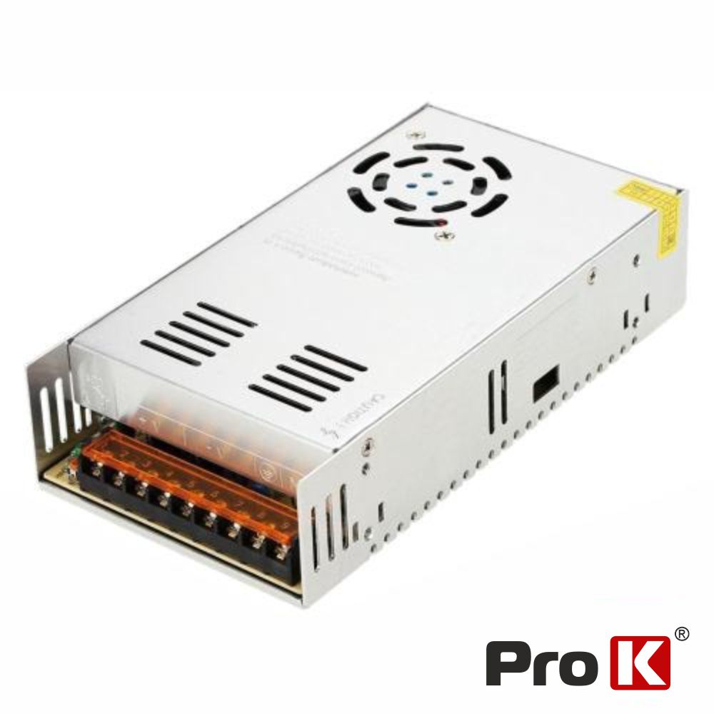 Fonte Alimentação Industrial AC230V/DC12V 33A 400W