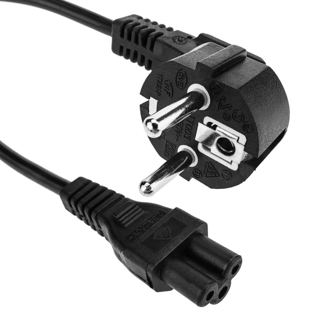 Cabo Alim. Schucko Macho / IEC-C5 Mickey 3P 1,8mt