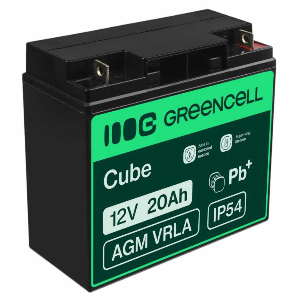 Bateria Chumbo Gel AGM 12V 20AH 181x167x76mm