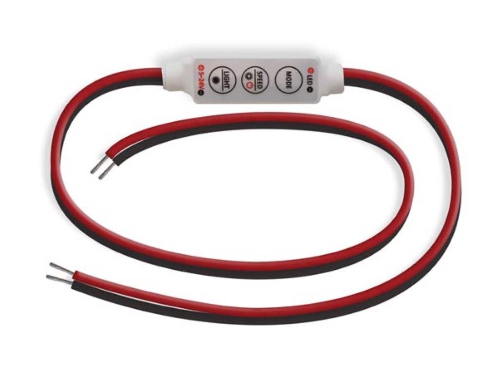 CONTROLADOR P/ FITA LEDS DIMMER 5/24V