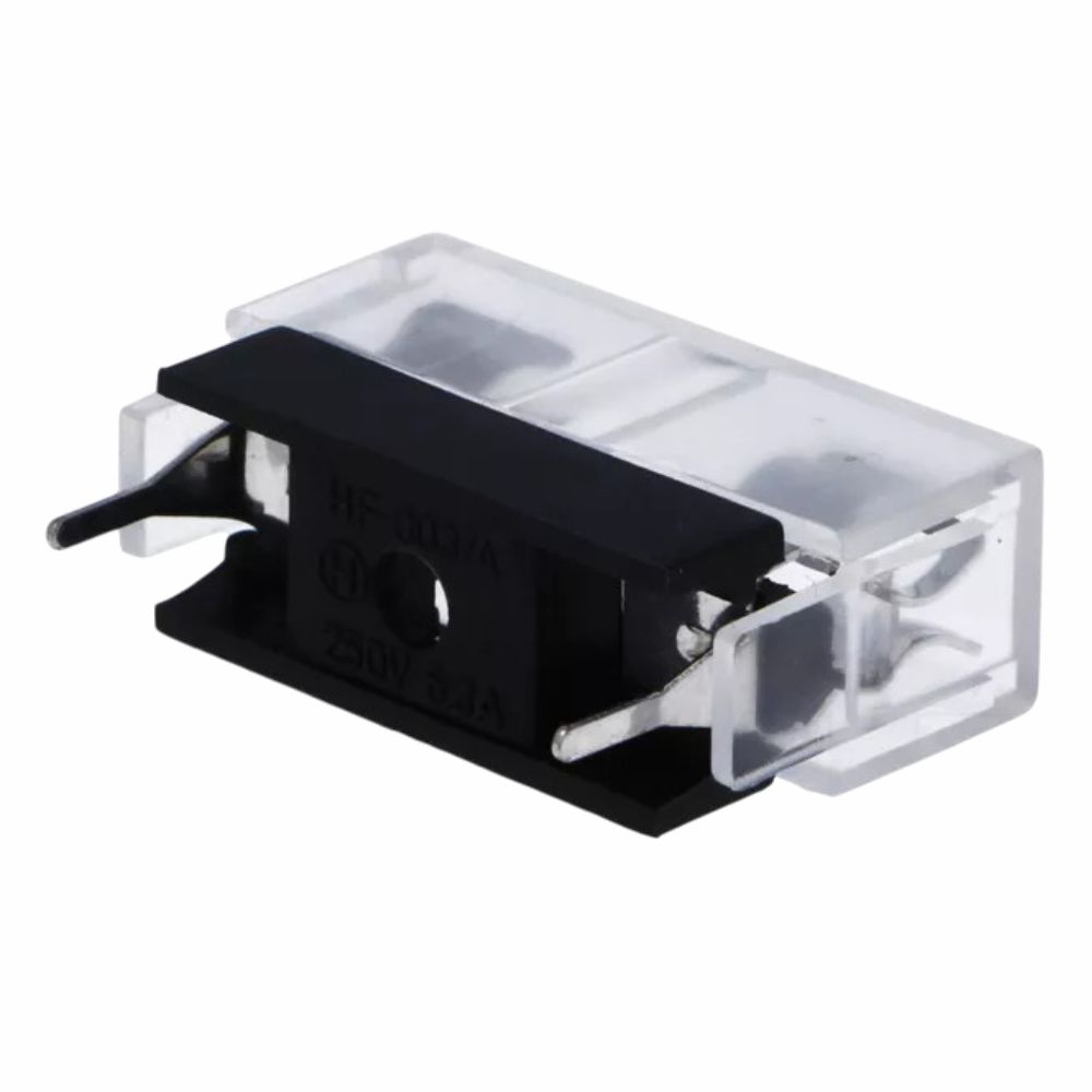 Suporte Fusíveis 5x20mm P/ Ci C/ Proteção Plástica VELLEMAN