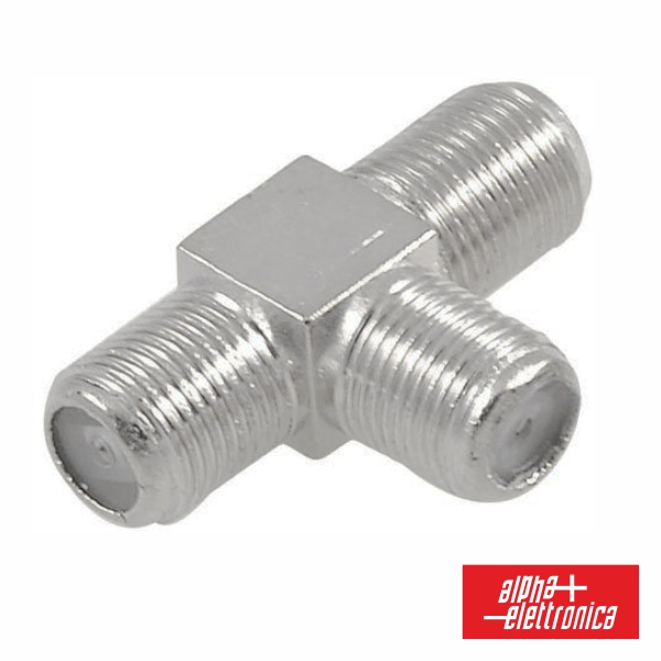 Adaptador F Fêmea / 2xF Fêmea