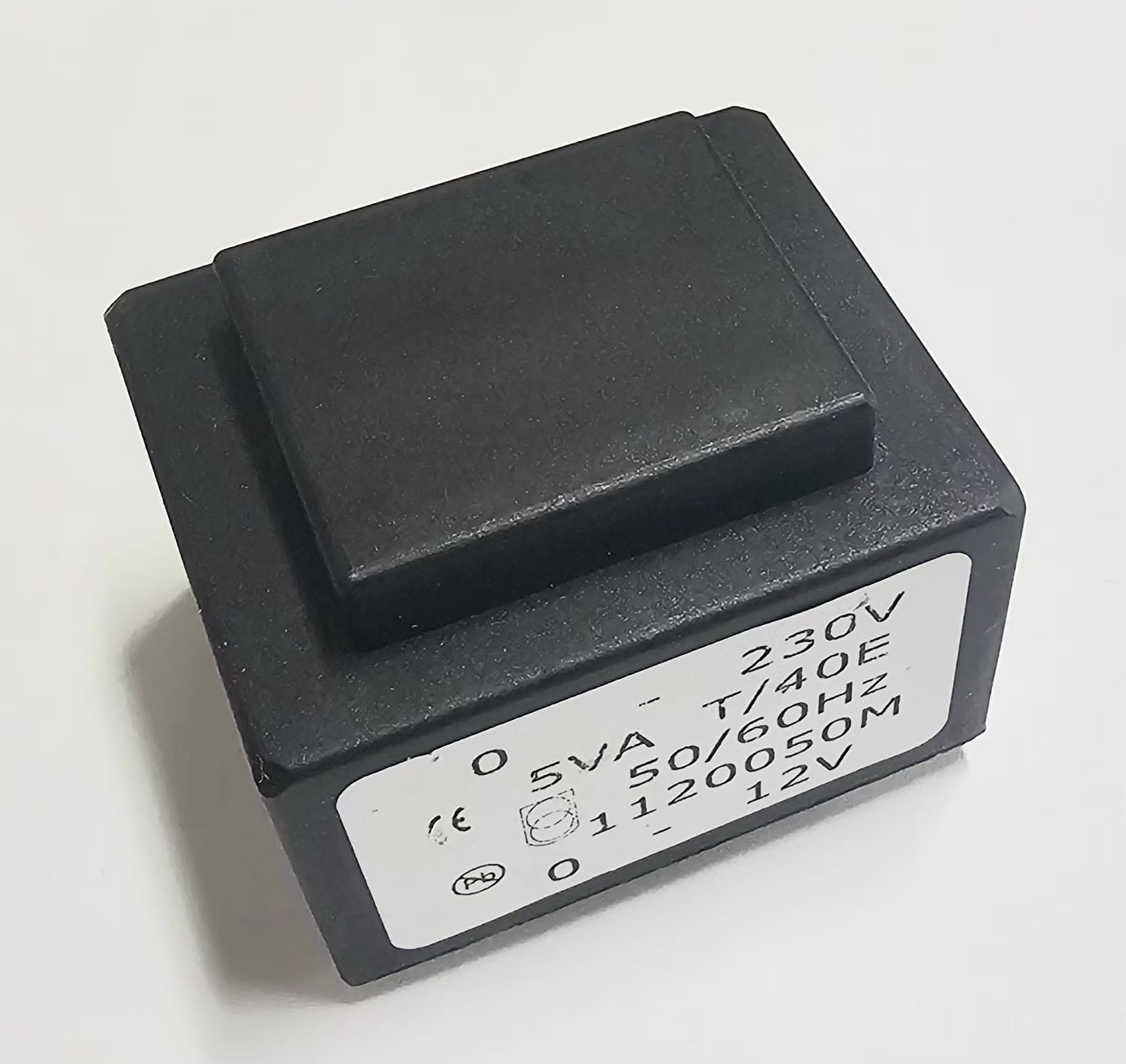 Transformador Encapsulado 230V AC -  12V AC 5VA