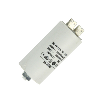 Condensador Arranque 20MF 450V + Terra