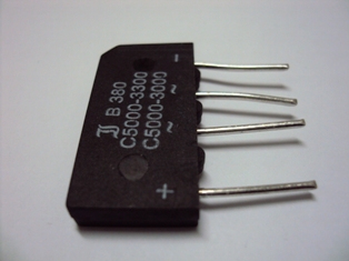 Ponte Rectificadora 380V-5A (Em Linha)