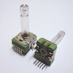 Potenciometro rotativo 35mm 50K 5 pinos - RV142F-40-35BL-A50K