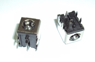 FICHA ALIMENTACAO CHASSI DC JACK 13 X10X10 - JACK 5.5 X  2.5mm