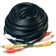 Cabo 3xRCA Macho / 3xRCA Macho 10mt - (AV)
