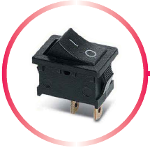 Interruptor 1 Circuito - 2 Posições ON/OFF 6A 250V