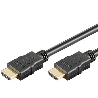 CABO HDMI DOURADO MACHO / MACHO 2.0 4K PRETO 0.5M