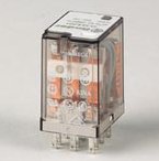 Relé DC 24V/3C/10A - Industrial + Indicador Mecânico