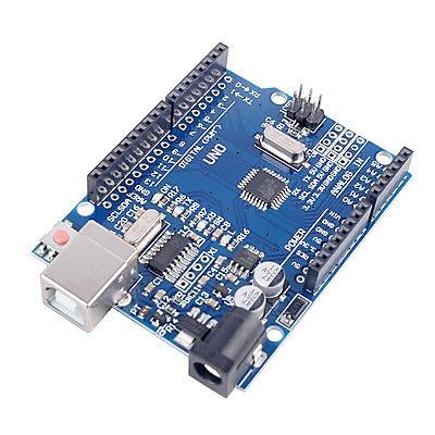 Placa UNO R3 CH340 ECO VERSION compatível com Arduino sem cabo USB