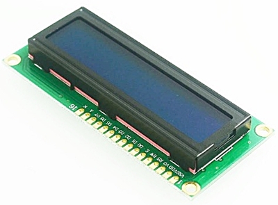 Display LCD1602 16x2 p/ Funduino - Fundo Azul