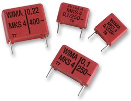 Cond. MKS Poliester 0,01uF / 630V - Caixa