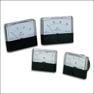 VOLTIMETRO MOD:MU45  RANGE:30V DC