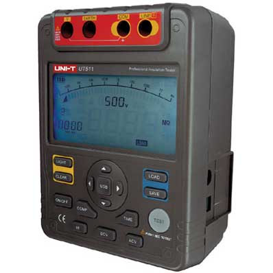 Verificador de isolamento  UNI-T   -  UT511