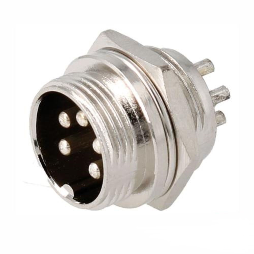 Ficha Micro 5P Macho Chassi
