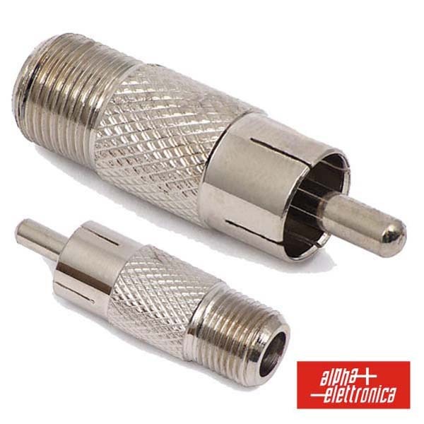 Adaptador RCA Macho / F Fêmea