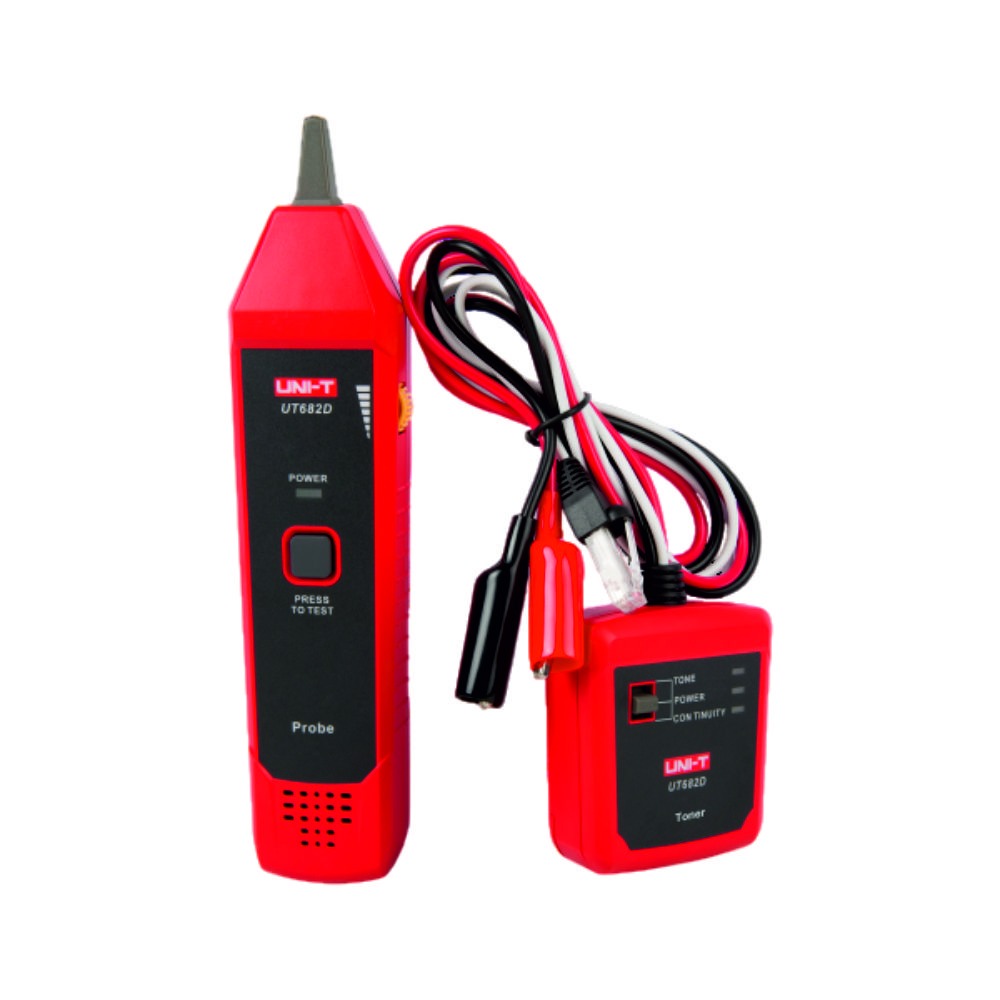 Testador de Cabos com Gerador de Tons 3000mt UNI-T UT682D