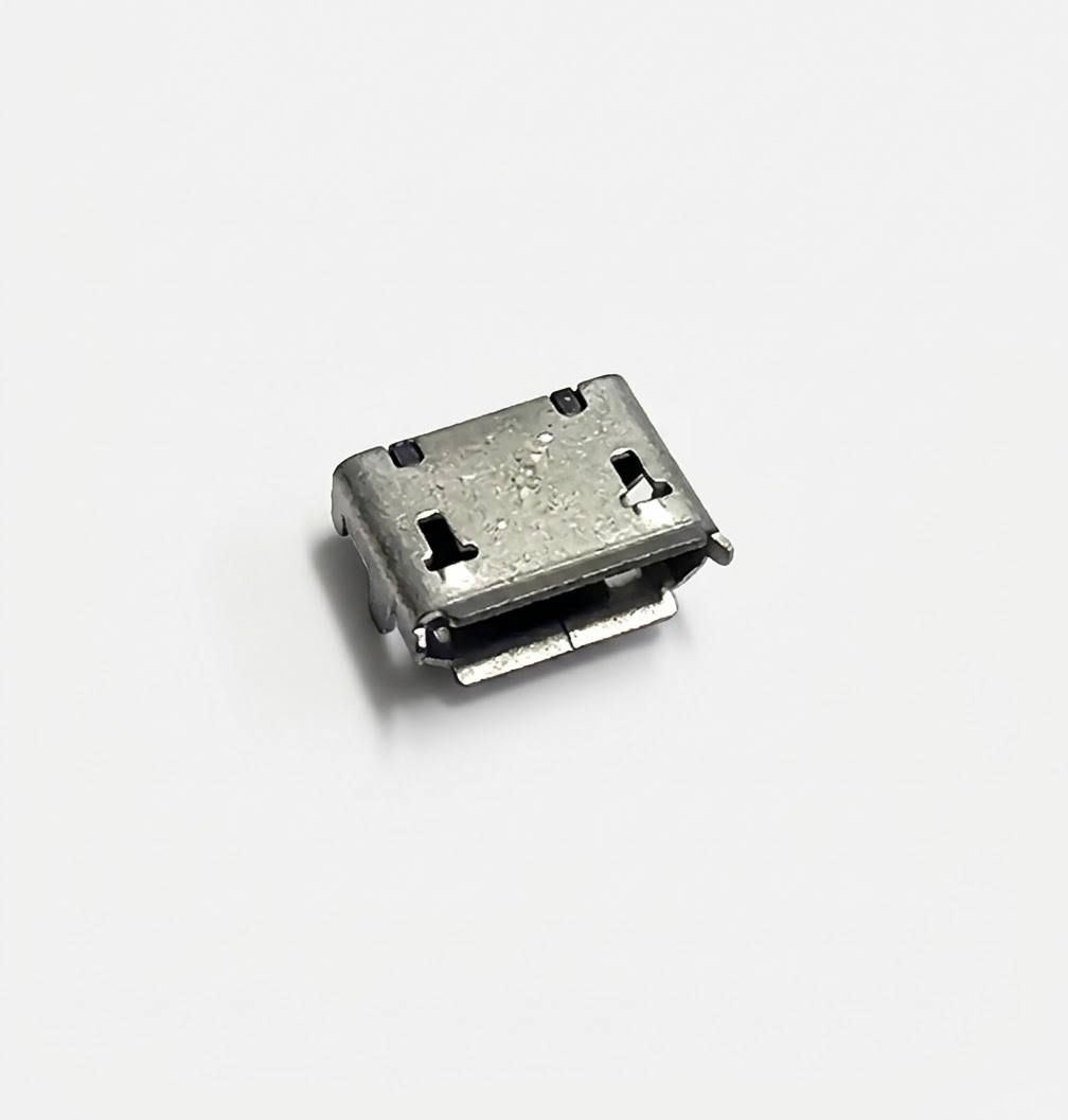 Ficha Micro USB Femea pci 5 Pinos